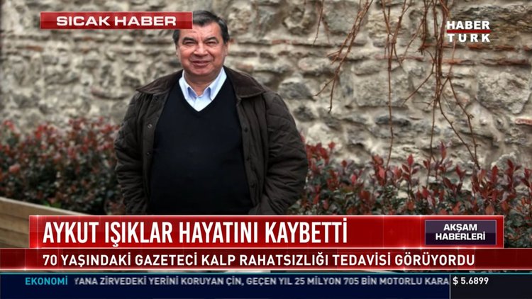 Aykut Işıklar hayatını kaybetti: 70 yaşındaki gazeteci kalp rahatsızlığı tedavisi görüyordu