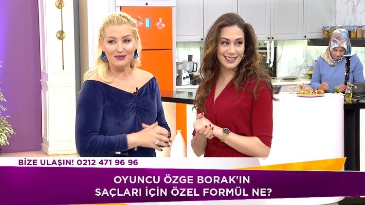 Özge Borak, Zahide Yetiş'in konuğu oldu!