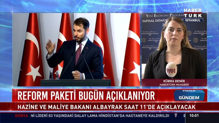 Reform paketi bu gün açıklanıyor: Hazine ve maliye Bakanı Albayrak saat 11'de açıklayacak