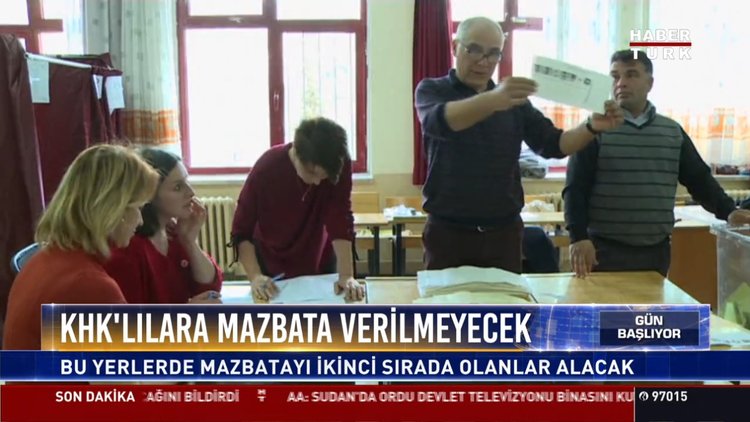 KHK'lılara mazbata verilmeyecek: Bu yerlerde mazbatayı ikinci sırada olanlar alacak