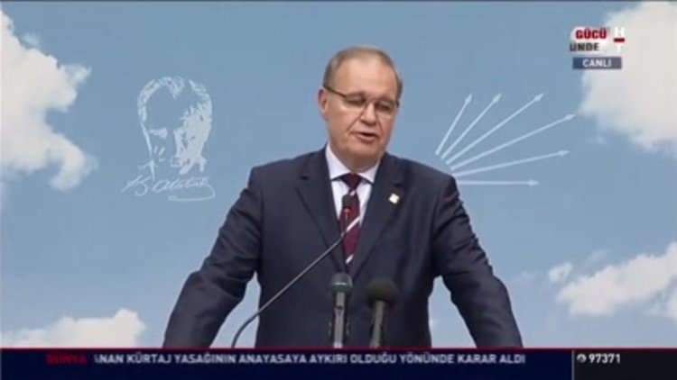 CHP sözcüsü Öztrak'tan İstanbul açıklaması