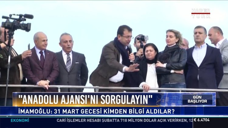 "Anadolu Ajansı'nı sorgulayın": İmamoğlu: 31 Mart gecesi kimden bilgi aldılar?