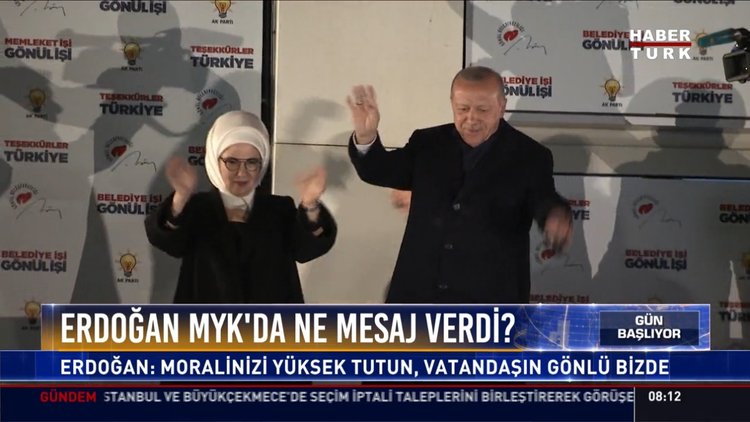 Erdoğan MYK'da ne mesaj verdi?: Erdoğan: Moralinizi tüksek tutun, vatandaşın gönlü bizde