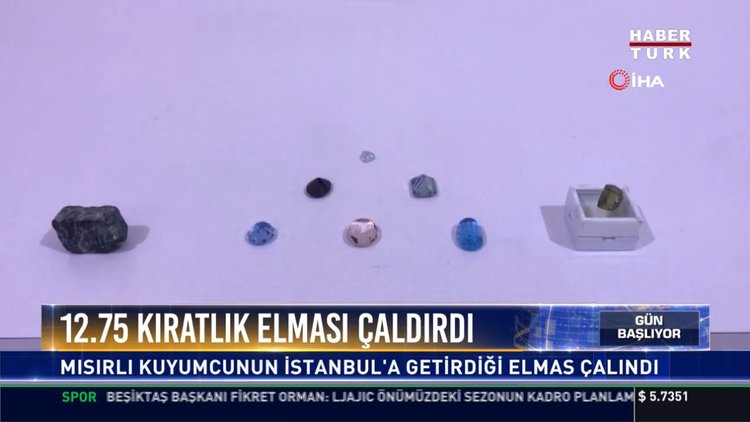 12.75 kıratlık elması çaldırdı: Mısırlı kuyumcunun İstanbul'a getirdiği elmas çalındı