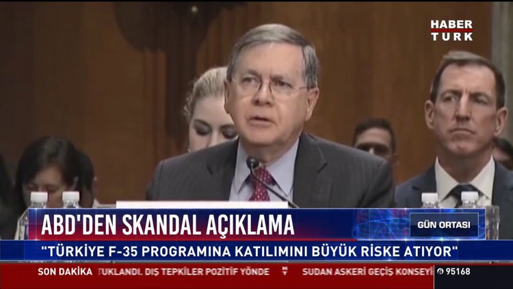 ABD'den skandal açıklama: "Türkiye F-35 programına katılımını büyük riske atıyor"
