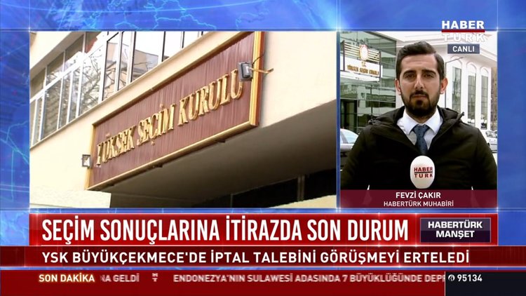 Seçim sonuçlarına itirazda son durum: YSK Büyükçekmece'de iptal talebini görüşmeyi erteledi