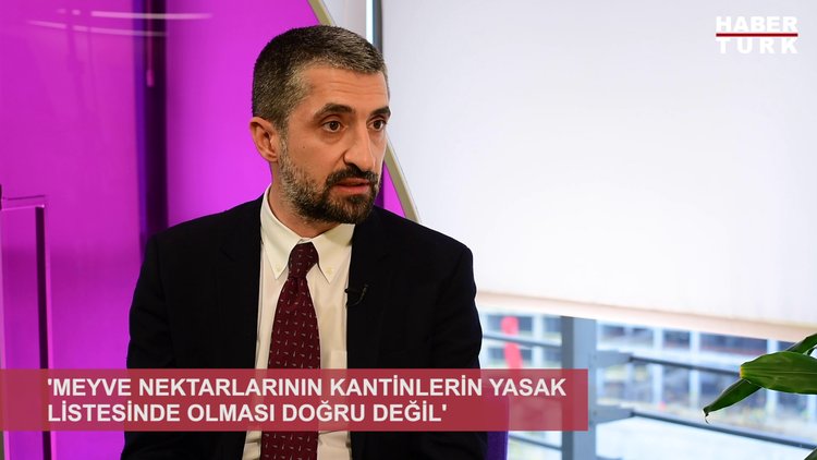 "Meyve nektarlarının kantinlerin yasak listesinde olması doğru değil"