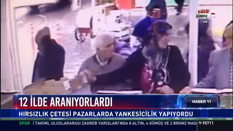12 ilde aranıyorlardı: Hırsızlık çetesi pazarlarda yankesicilik yapıyordu