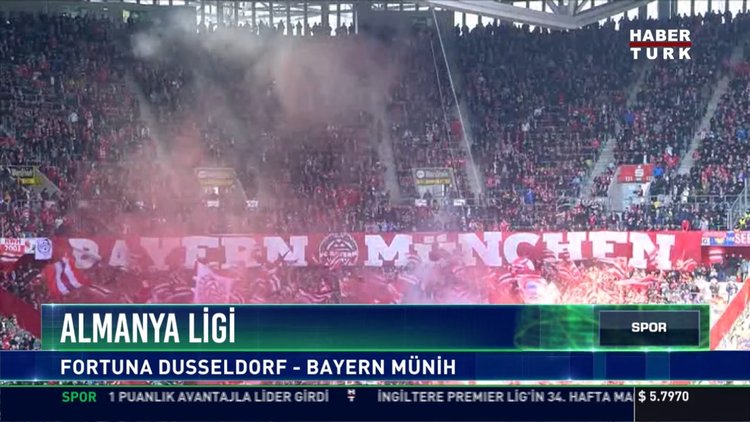 Almanya ligi: Fortuna Dusseldorf - Bayern Münih