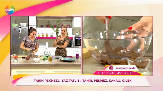 Tahin pekmezli yaz tatlısı