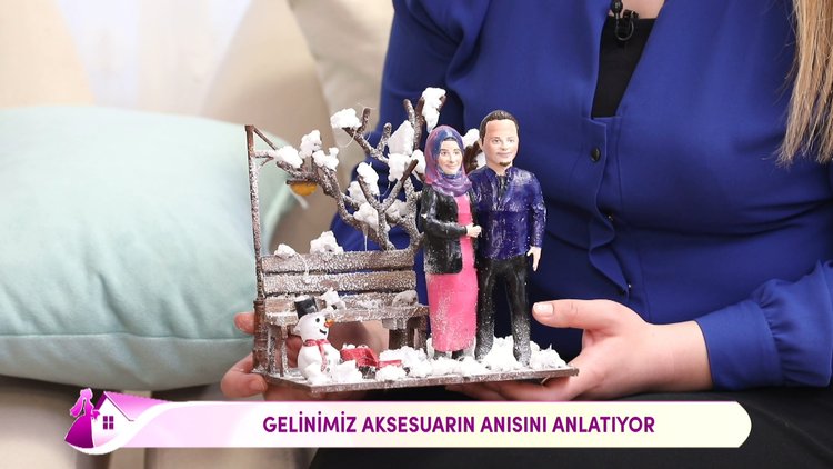 Büşra Gelin'in eşine zarif hediyesi!