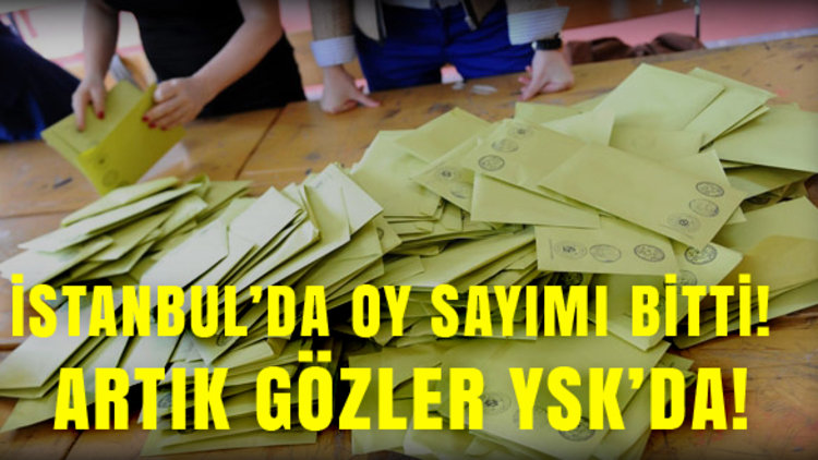 İstanbul seçim sonuçları:Maltepe'de oy sayımı sona erdi! | Mazbata ne zaman verilecek?