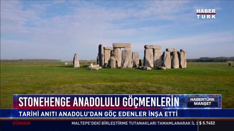 Stonehenge Anadolulu göçmenlerin: Tarihi anıtı Anadolu'dan göç edenler inşa etti