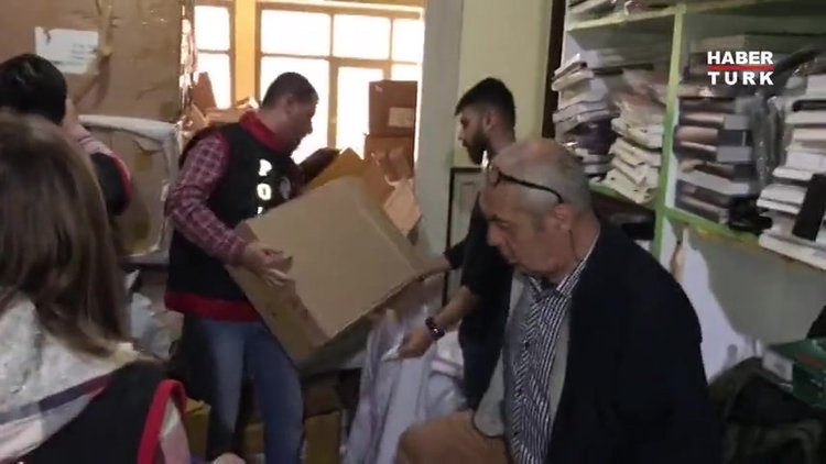 Gübre ve hububat çuvalları ile 10 milyon TL'lik kaçakçılık