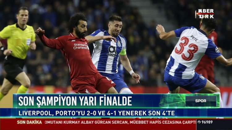 Son finalist yarı finalde: Liverpool, Porto'yu 2-0 ve 4-1 yenerek son 4'te