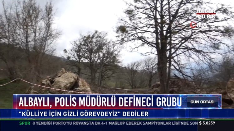 Albaylı, Polis müdürlü defineci grubu
