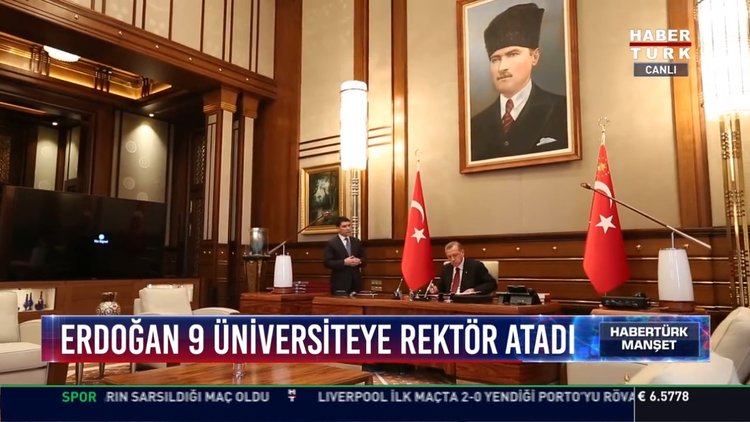 Erdoğan 9 üniversiteye rektör atadı: Atamalara ilişkin karar resmi gazete'de yayımlandı