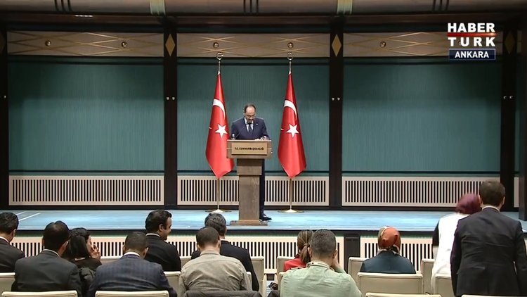 Cumhurbaşkanlığı Sözcüsü İbrahim Kalın'dan önemli açıklamalar