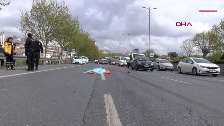 TEM'de korkunç ölüm! Yaya geçidini kullanmayınca canından oldu