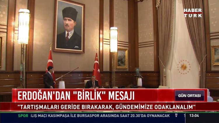 Erdoğan'dan "birlik" mesajı: "Tartışmaları geride bırakarak, gündemimize odaklanalım"