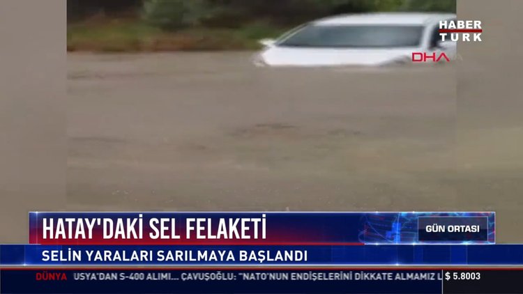 Hatay'daki sel felaketi: Selin yaraları sarılmaya başlandı