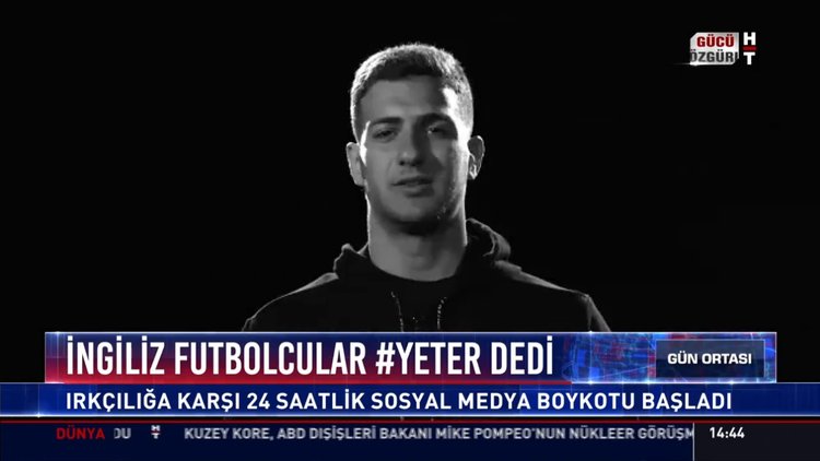 İngiliz furbolcular #yeter dedi: Irkçılığa karşı 24 saatlik sosyal medya boykotu başladı