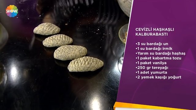 Cevizli Haşhaşlı Kalburbastı