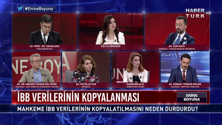 Enine Boyuna - 19 Nisan 2019 (Mahkeme İBB verilerinin kopyalatılmasını neden durdurdu?)
