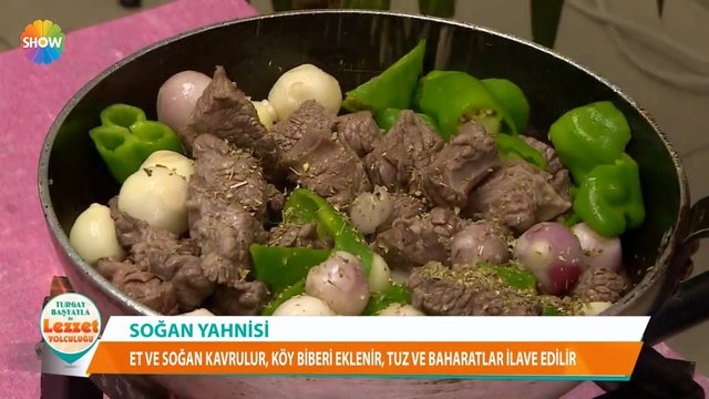 Tokat yöresinden Soğan Yahnisi