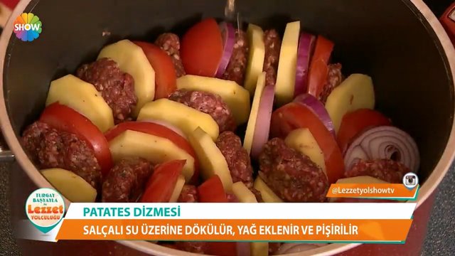 Kocaeli yöresinden Patates Dizmesi