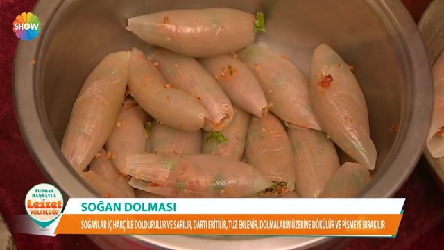 Kocaeli yöresinden Soğan Dolması