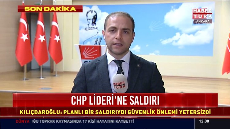 Kılıçdaroğlu'na saldırı ile ilgili son gelişmeler...