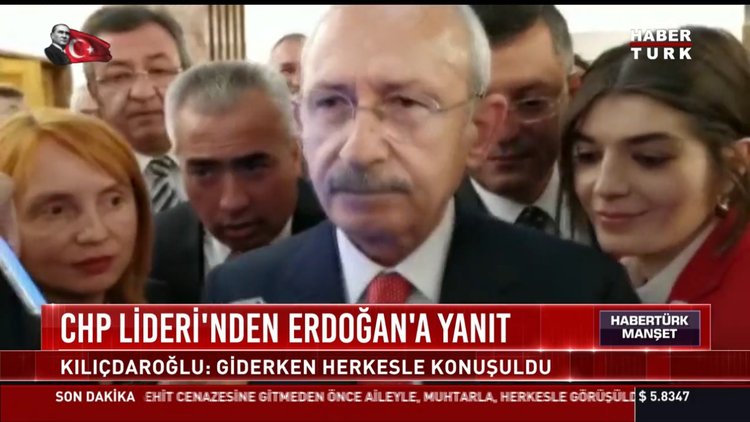 CHP Lideri'nden Erdoğan'a yanıt