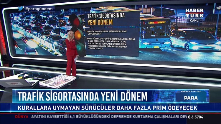 Trafik sigortasında yeni dönem: Kurallara uymayan sürücüler daha fazla prim ödeyecek