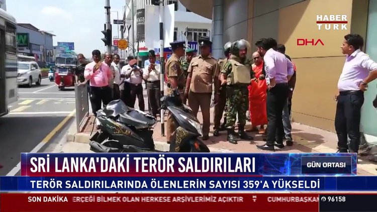 Sri Lanka'daki terör saldırıları