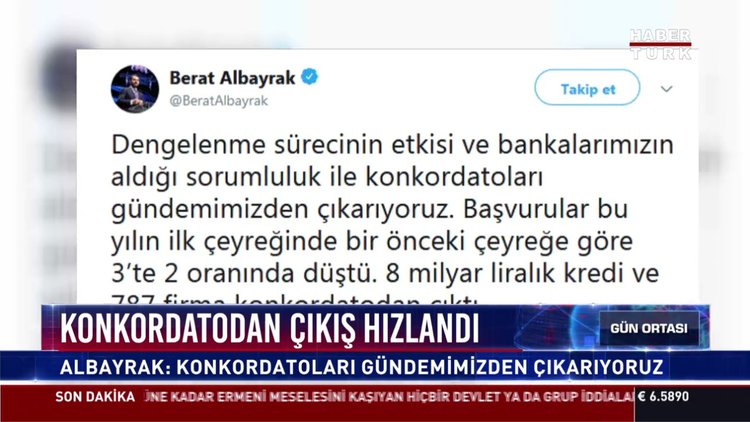 Konkordatodan çıkış hızlandı