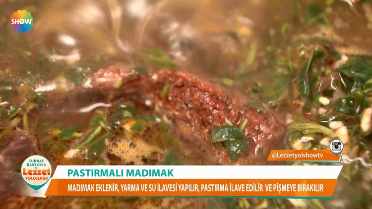 Pastırmalı Madımak Tarifi (Amasya)