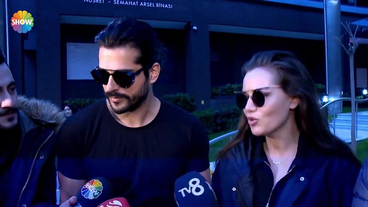 Fahriye Evcen ve Burak Özçivit'ten özel açıklamalar!