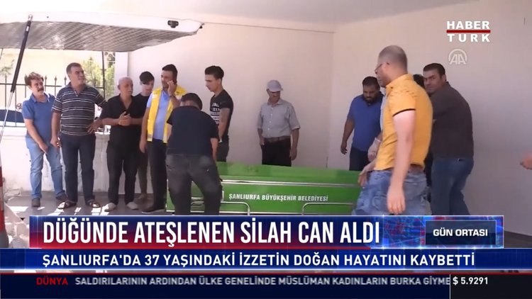 Düğünde ateşlenen silah can aldı: Şanlıurfa'da 37 yaşındaki İzzettin Doğan hayatını kaybetti