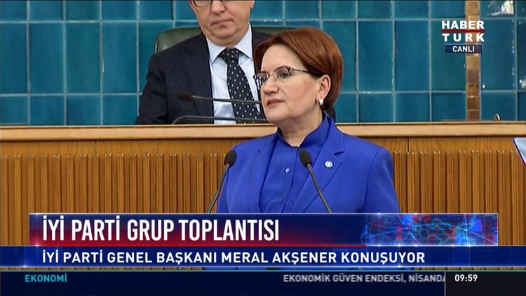 İyi Parti grup toplantısı: İyi Parti Genel Başkanı Meral Akşener konuştu
