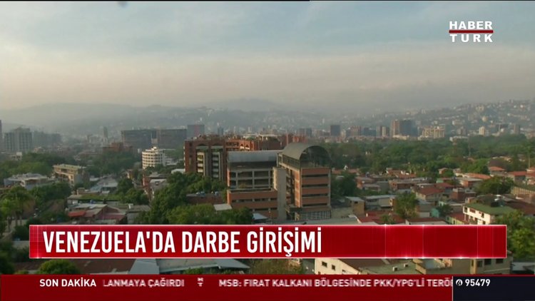 Venezuela'da darbe girişimi!
