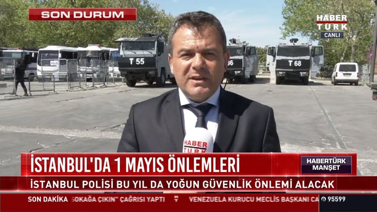 İstanbul'da 1 Mayıs önlemleri: 1 Mayıs öncesi taksim meydanı'na bariyerler getirildi