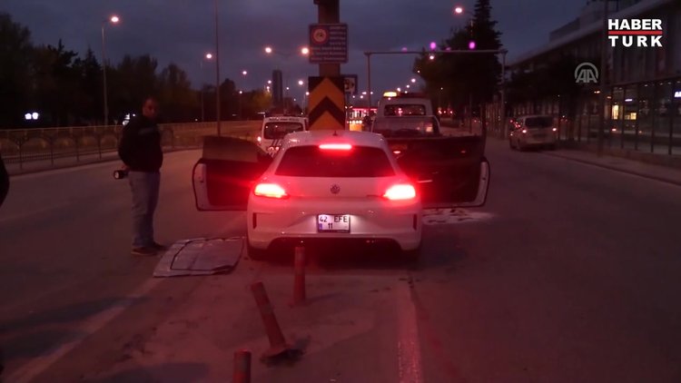 Konya'da feci kaza! Olay yerinde can verdi!