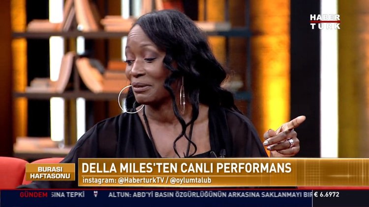 Della Miles'ten Whitney Houston performansı