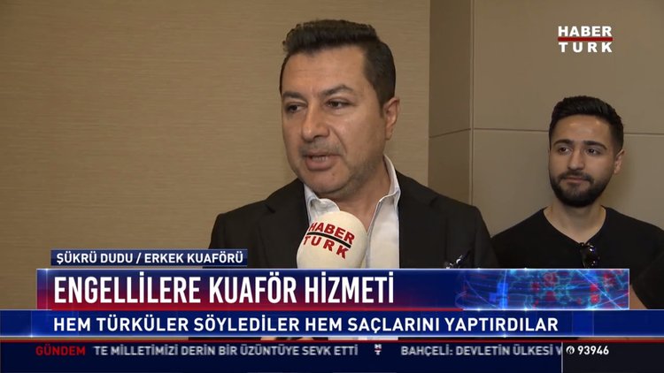 Engellilere kuaför hizmeti