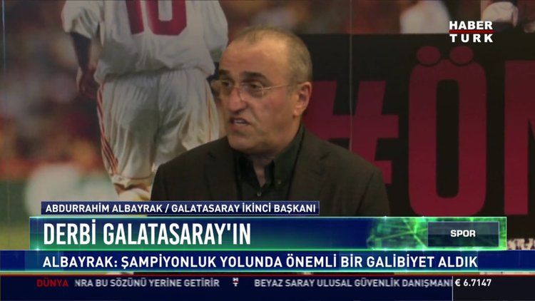 Abdurrahim Albayrak: Hakem iyi maç yönetti