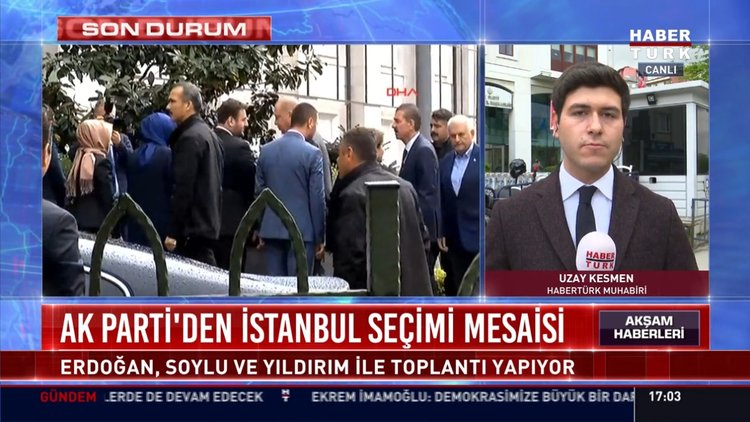 Ak Parti'den İstanbul seçimi mesaisi: Erdoğan, Soylu ve Yıldırım ile toplantı yapıyor