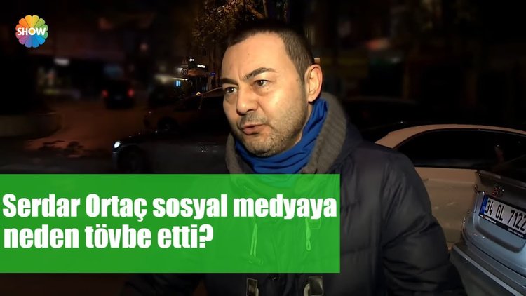 Serdar Ortaç sosyal medyaya neden tövbe etti?