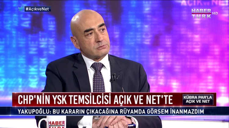 Açık ve Net - 7 Mayıs 2019 (CHP'nin YSK Temsilcisi Mehmet Hadimi Yakupoğlu)