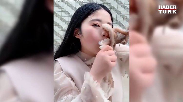 Çinli fenomenin korku dolu anları!